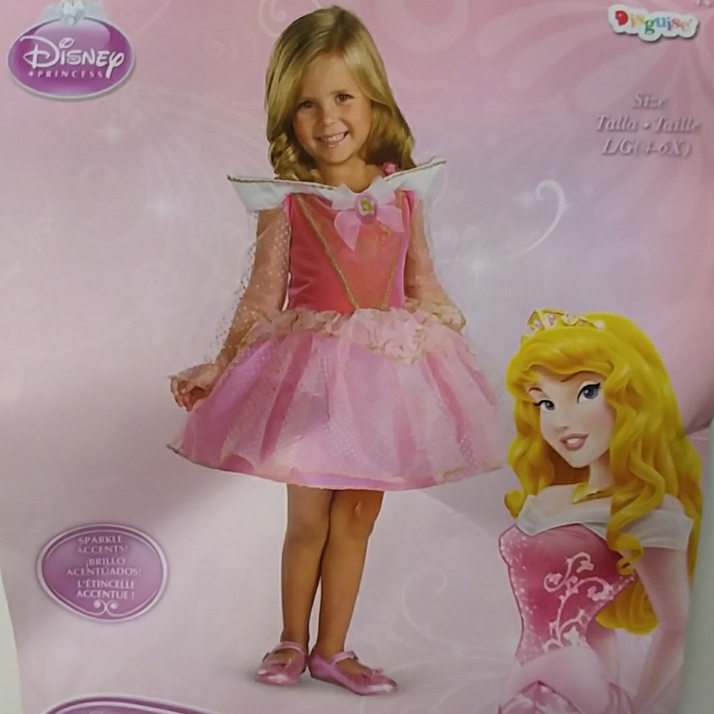 Toddler Disney Princess Aurora costume 4-6x